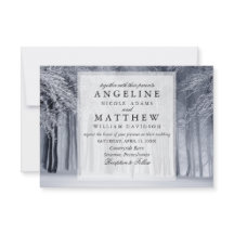 Élégant mariage des flocons de neige de Winter Won