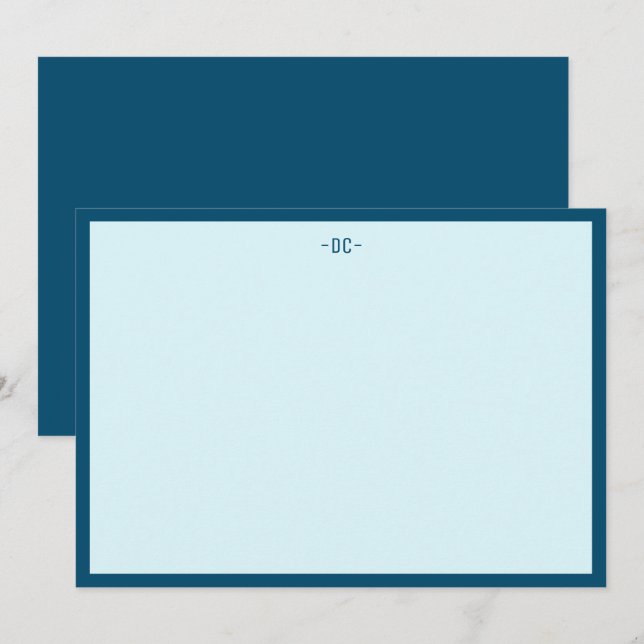 Invitation Élégant minimaliste Modèle moderne avec frontière (Devant / Derrière)