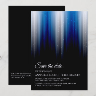 Invitation Élégant Moderne Économisez La Date De Mariage Arge
