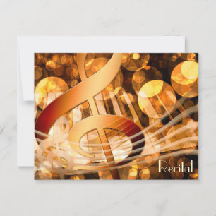 Invitation Elégant musique Unisex Vintage Considérant Invitat