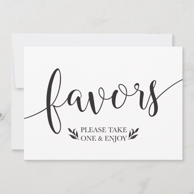 Invitation Élégant panneau de décoration de mariage avec fave (Devant)