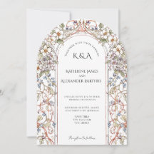 Élégant Pastel Vintage Arc Floral Mariage