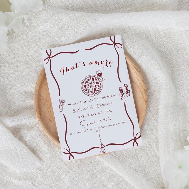 Invitation Élégant qui est une fête d'engagement (Créateur téléchargé)