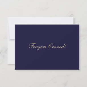 Invitation Elégant Raffle Billet Navy Blue