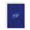 Élégant Royal Blue Monogram Rose Mariage officiel