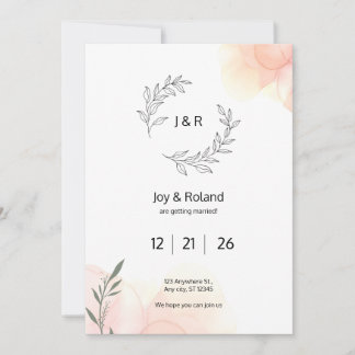 Invitation Elegant Simple