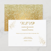 ÉLÉGANT SIMPLE FEUILLE D'OR CRISTAL D'OR RÉPONSE R