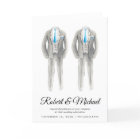 Elégant Tuxedo Aquarelles Mariage gay