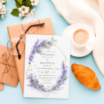 Invitation Élégant violet Lavande Aquarelle Mariage Floral<br><div class="desc">Que vous soyez en mariage ou en mariage classique,  il y a un look qui vous convient à votre style. Nos invitations de mariage inspirées de lavande violette combinent les deux styles et est très facile à personnaliser.</div>