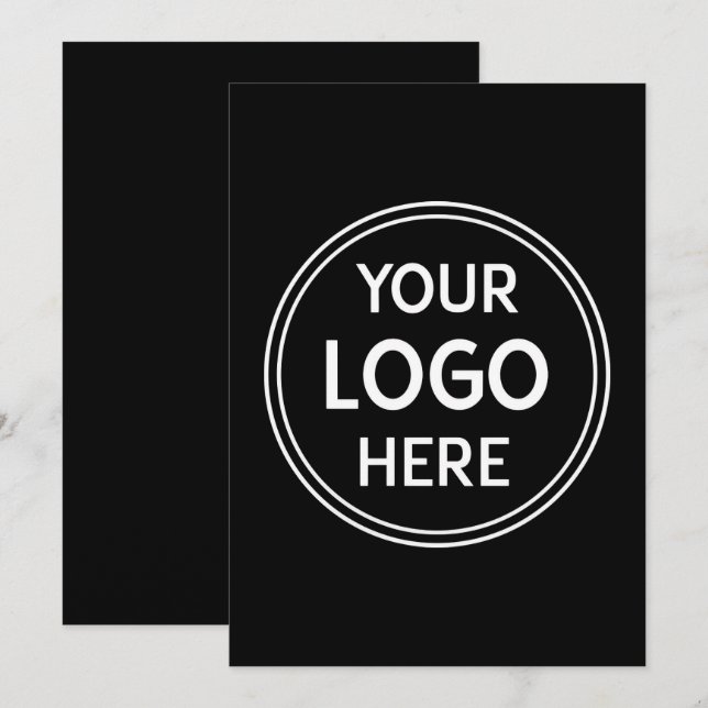 Invitation Elegant Wedding Event Personalized (Devant / Derrière)