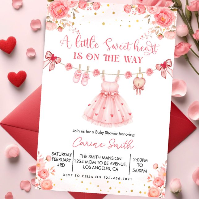 Invitation Élégante Baby Shower pour un Petit Chéri  (Créateur téléchargé)