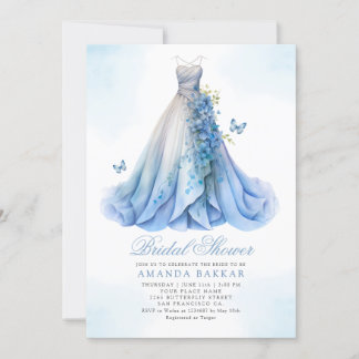 Invitation Elégante Boho Floral Mariage Fête des mariées de r