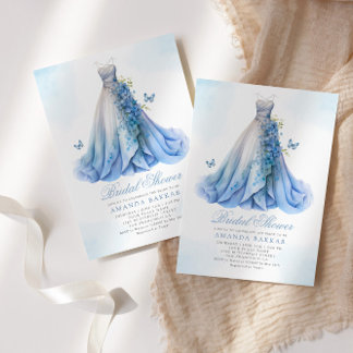 Invitation Elégante Boho Floral Mariage Fête des mariées de r