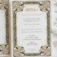 Elégante couleur islamique Mariage musulman
