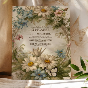 Invitation Elégante Crème Victorienne Baroque Vintage Ecru Go