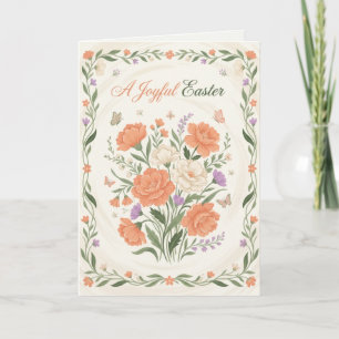 Invitation élégante de brunch de Pâques aux bénédi