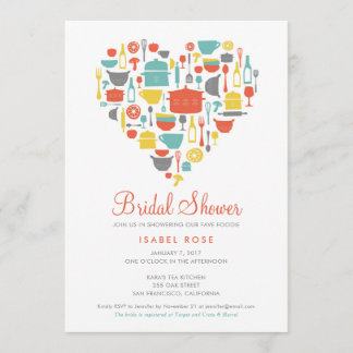 Invitation élégante de Fête de la mariée de