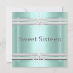 INVITATION ÉLÉGANTE DE L'SWEET SIXTEEN PAR MUMSBUB