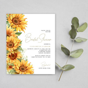 Invitation élégante et économique pour une baby sh