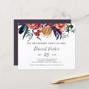Invitation élégante et économique pour une fête de
