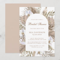 Elégante Fête des mariées Boho Floral Arch rose &