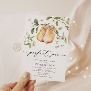Invitation Élégante Fête des mariées florale parfaite