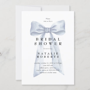 Invitation Elégante Fête des mariées Vintage de cabot gris