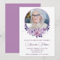 Élégante photo florale Boho pour 99e anniversaire