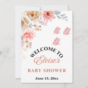 Invitation élégante pour Baby Shower