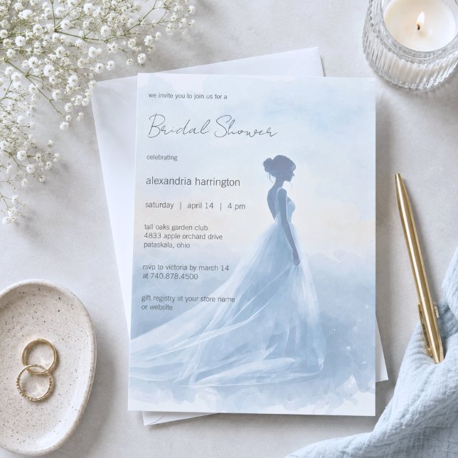 Invitation élégante pour la fête prénuptiale (Créateur téléchargé)