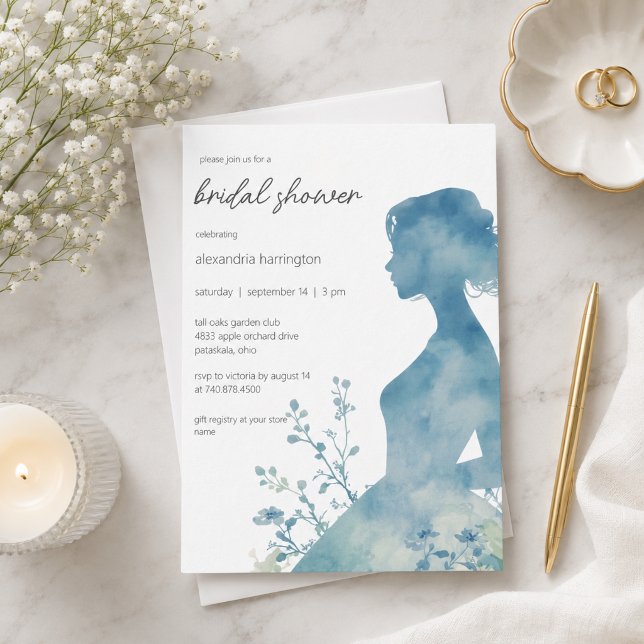 Invitation élégante pour la fête prénuptiale (Créateur téléchargé)