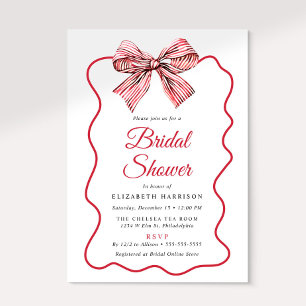 Invitation élégante pour la fête prénuptiale à rub