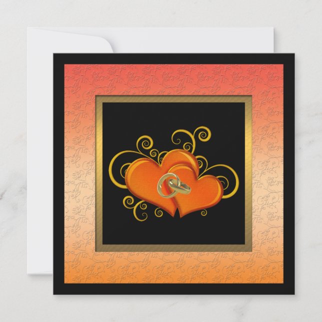 Invitation élégante pour une fête d'anniversaire d (Devant)