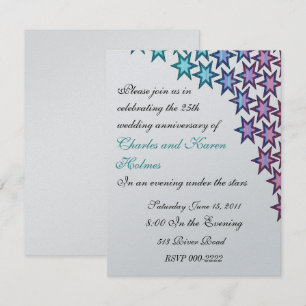 Invitation élégante pour une fête d'anniversaire d
