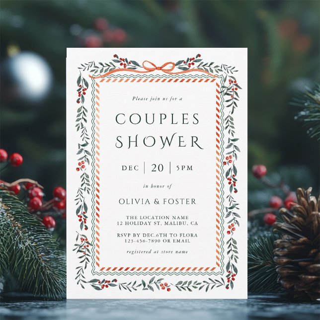 Invitation élégante pour une fête de couples en hi (Créateur téléchargé)