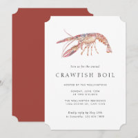 Élégante soirée minimaliste de homard