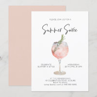 Élégante Soiree Summer Boissons Cocktail Party Ros