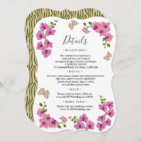 Élégants détails de mariages avec des orchidées vi