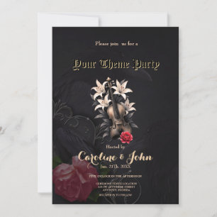 Invitation Élégie pour une chanson déchue – Violon gothique r