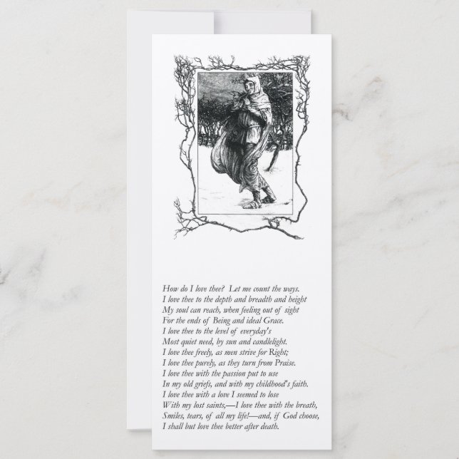 Invitation Elizabeth Barrett Browning - 43 (Devant)