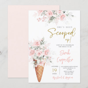 Invitation Elle a été prise en Fête des mariées