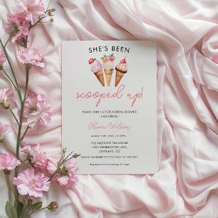 Invitation Elle a été prise – Mariage glace Shower de la mari
