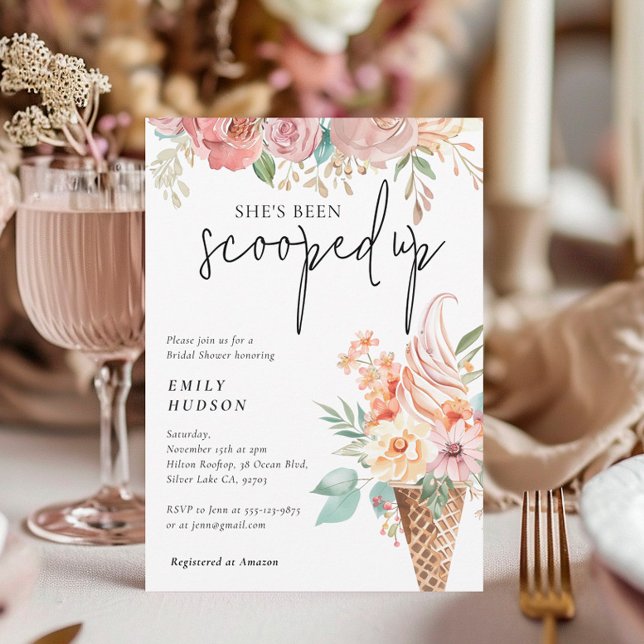 Invitation Elle a été rachetée à l'invitation de la douche nu (Créateur téléchargé)