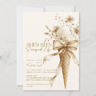 Invitation Elle a été ramassée dans la Fête des mariées de gl