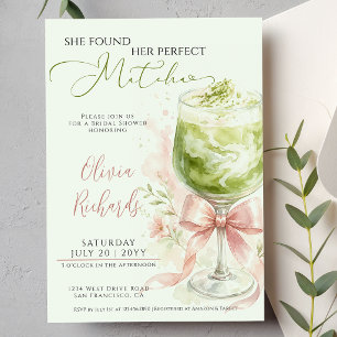 Invitation Elle a Trouvé sa Baby Shower de Mariage Parfaite a