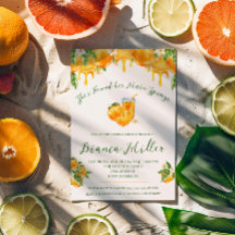 Elle a Trouvé Sa Douce Orange Enterrement de Vie d