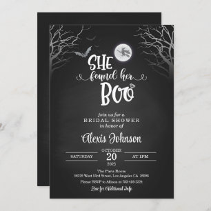 Invitation Elle A Trouvé Sa Fête des mariées De Boo