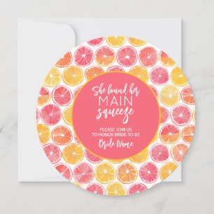 Invitation Elle A Trouvé Sa Fête des mariées De Squeeze