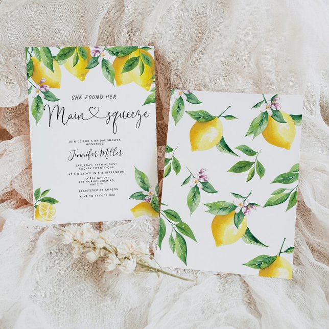 Invitation Elle A Trouvé Sa Fête des mariées De Squeeze (Créateur téléchargé)