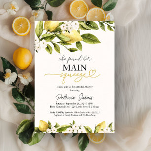 Invitation Elle A Trouvé Sa Fête des mariées De Squeeze